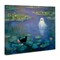 Stupell Industries Water Lilies with Ghost & Kitty Canvas, design by Arlington Prints